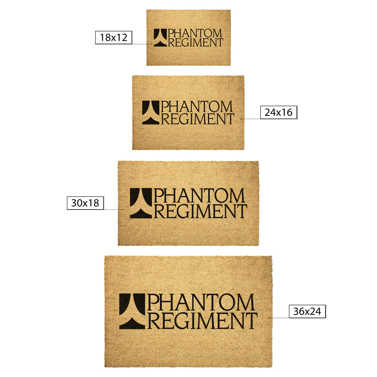 PR Bristle Top Doormat The Phan Shop