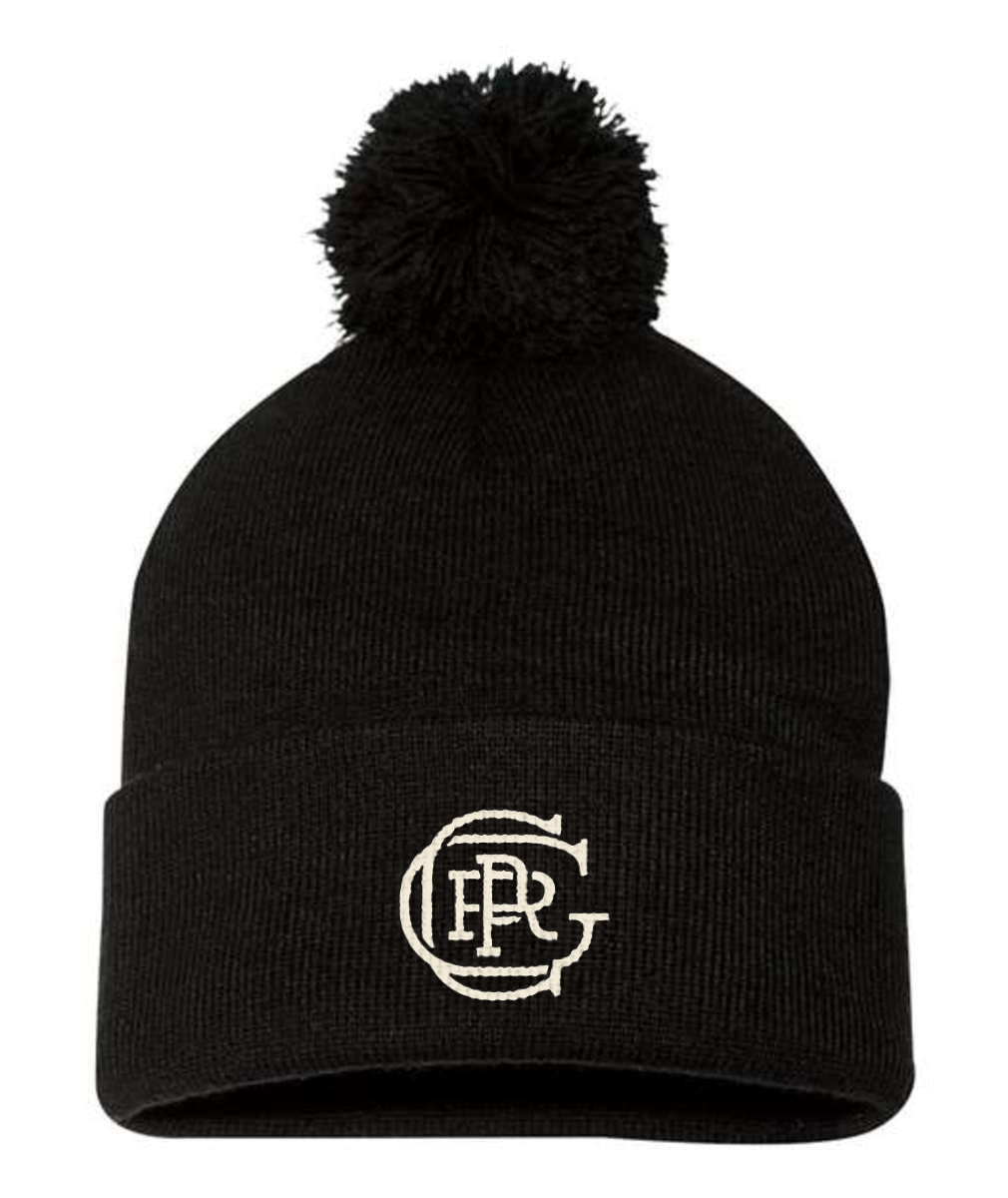 お待たせ! Beanie Embroidery Logo GOLF FR2 BLACK 帽子 - 帽子 帽子