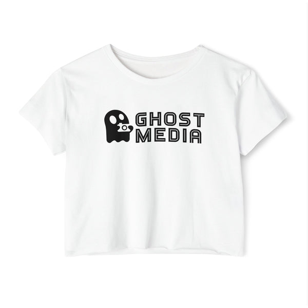 Ghost Media Crop Top