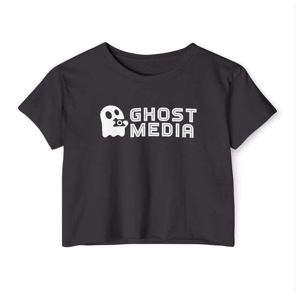 Ghost Media Crop Top