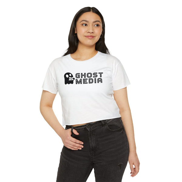 Ghost Media Crop Top