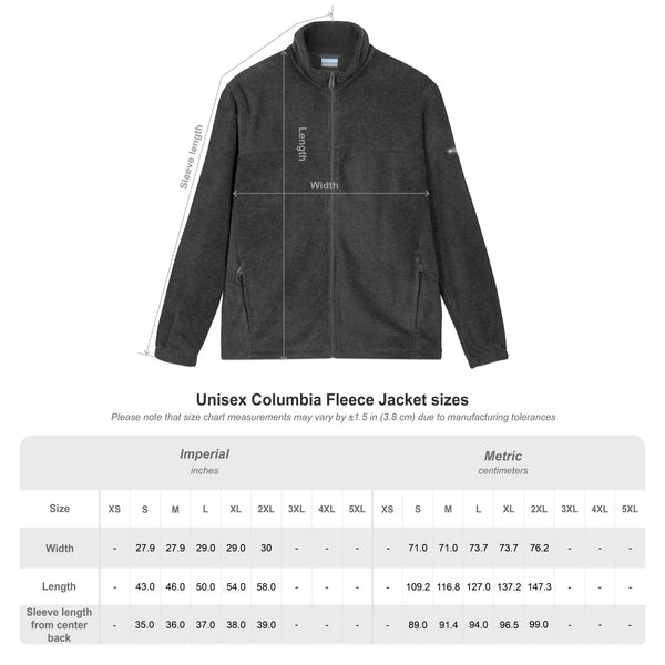 Columbia Fleece Jacket (Embroidery)