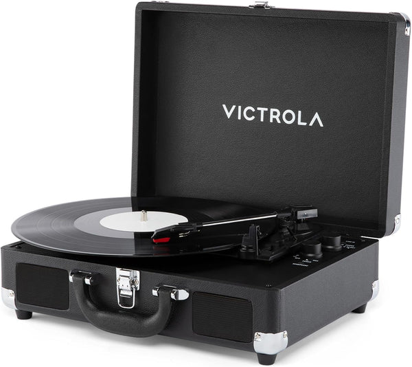 Victrola Record Player with Built-in Speakers