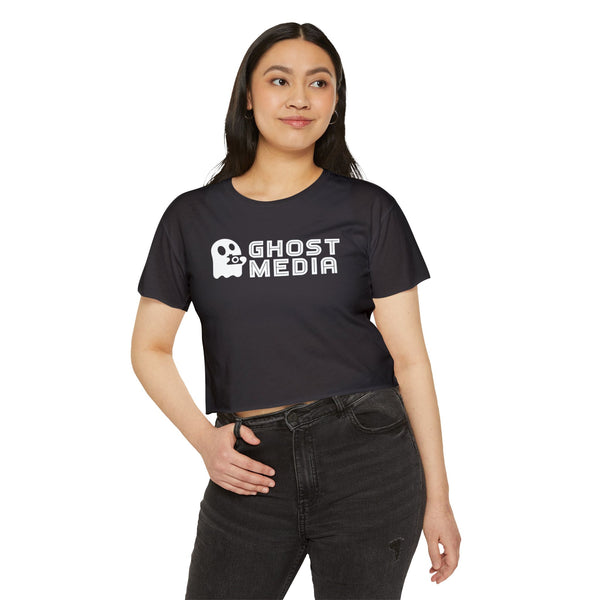 Ghost Media Crop Top