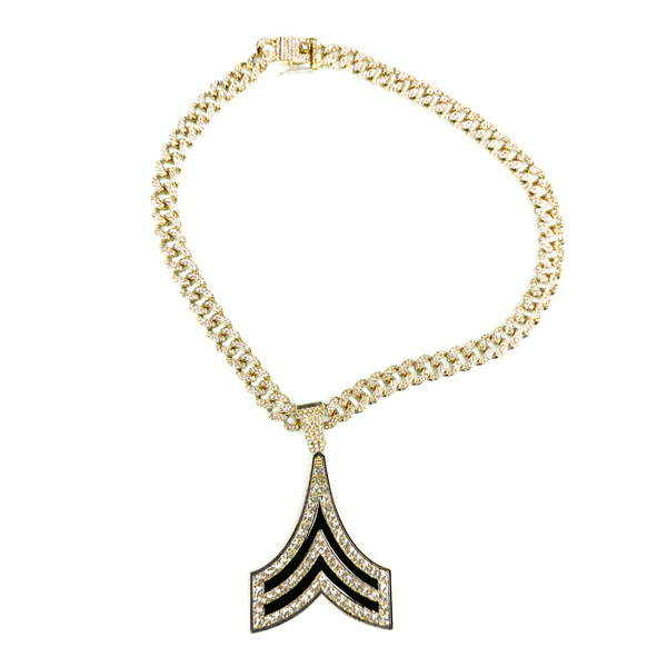 Chevron Bling Necklace