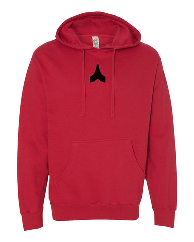 Red Chevron Hoodie