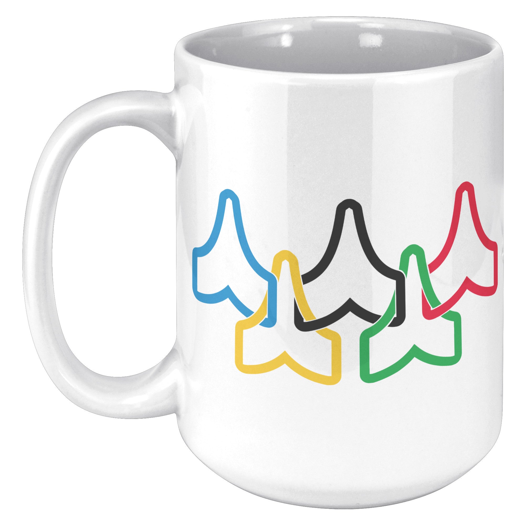 Chevron Rings 15oz Mug