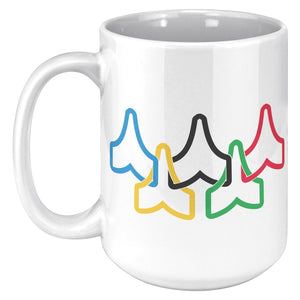Chevron Rings 15oz Mug