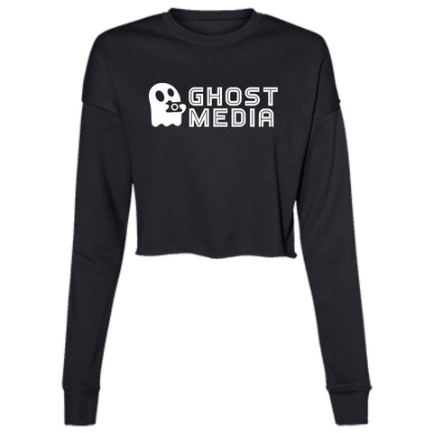 Ghost Media Cropped Fleece Crew