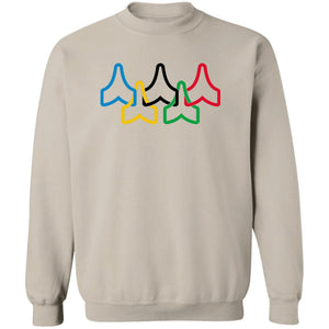 Chevron Rings Crewneck