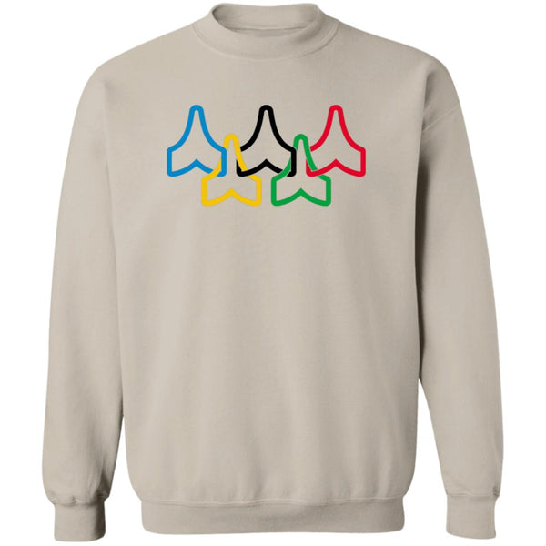 Chevron Rings Crewneck