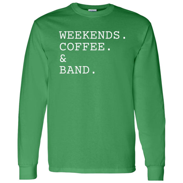 Coffee & Band Long Sleeve Tee