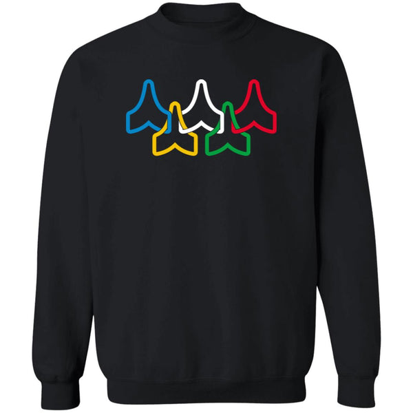 Chevron Rings Crewneck