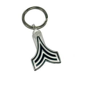 Chevron Keychain