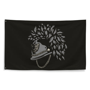 Helmet Wall Flag