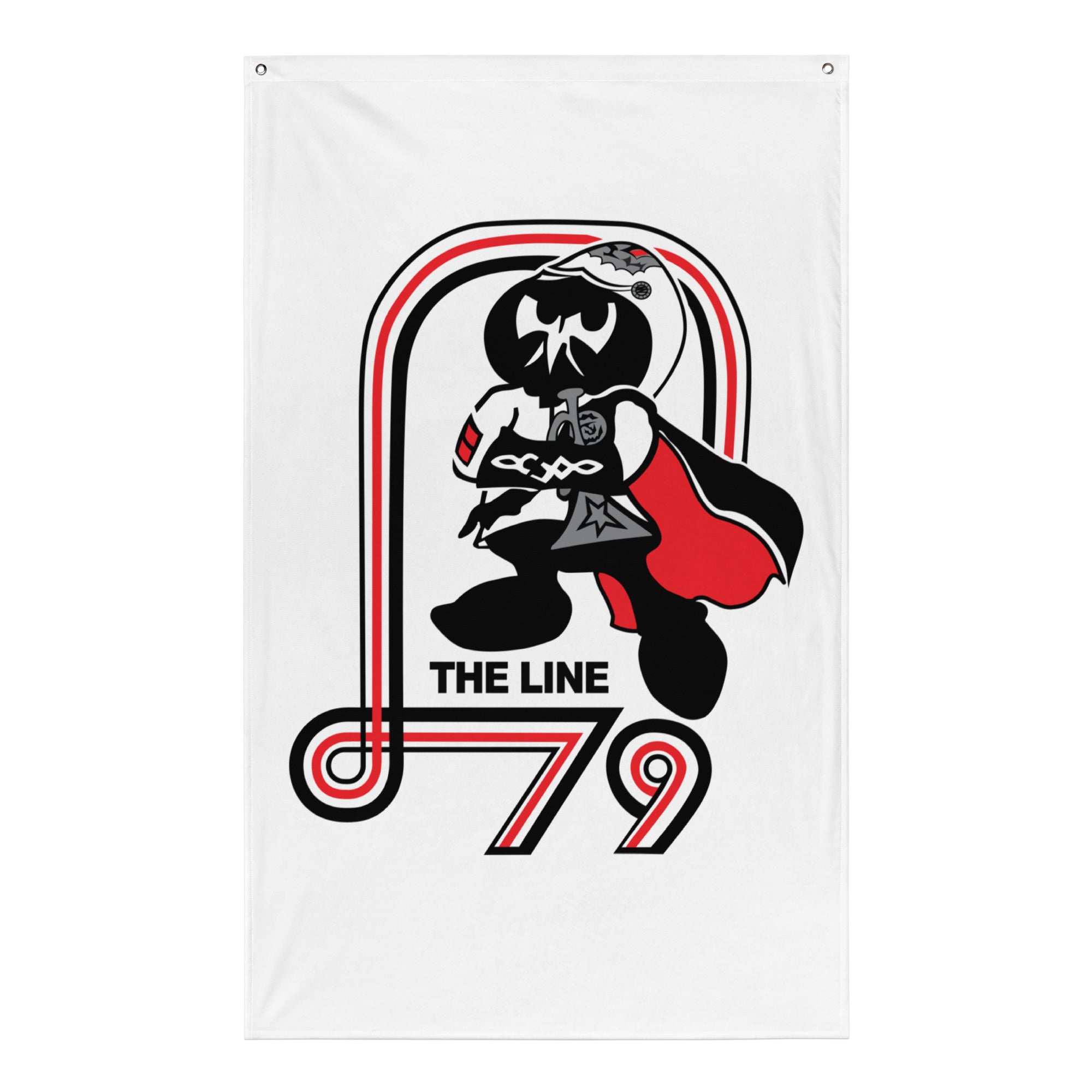 The Line Wall Flag