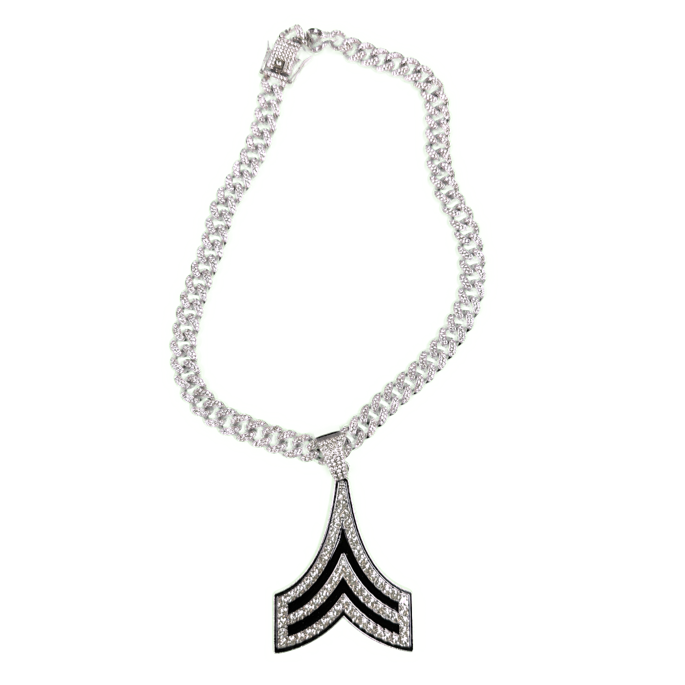 Chevron Bling Necklace