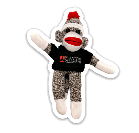 Sock Monkey Sticker