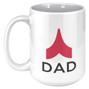 Dad's White Mug