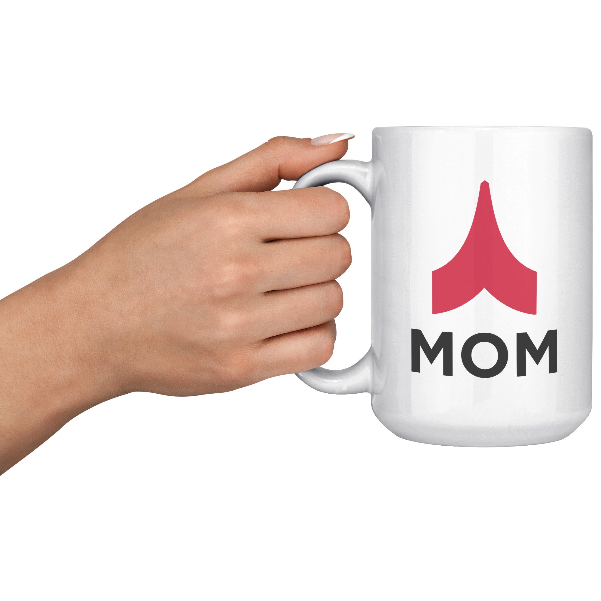 Mom's White Mug