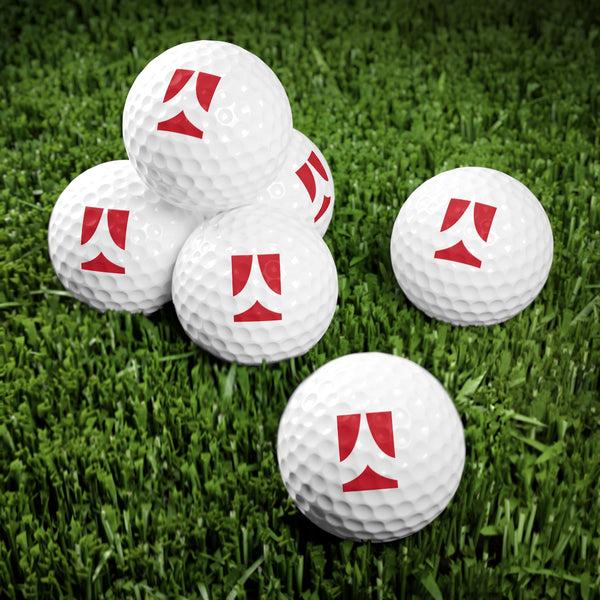 Block Chevron Golf Balls (6 pack)