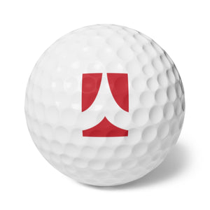 Block Chevron Golf Balls (6 pack)