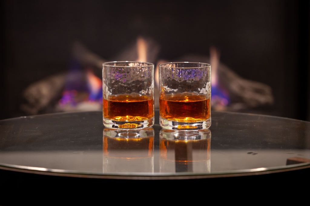 Hand-Blown Rocks Glasses